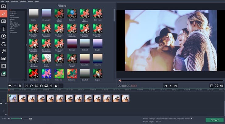 movie editing software for mac free download